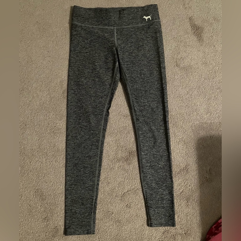 Victoria's Secret Pink Heather Gray Leggings